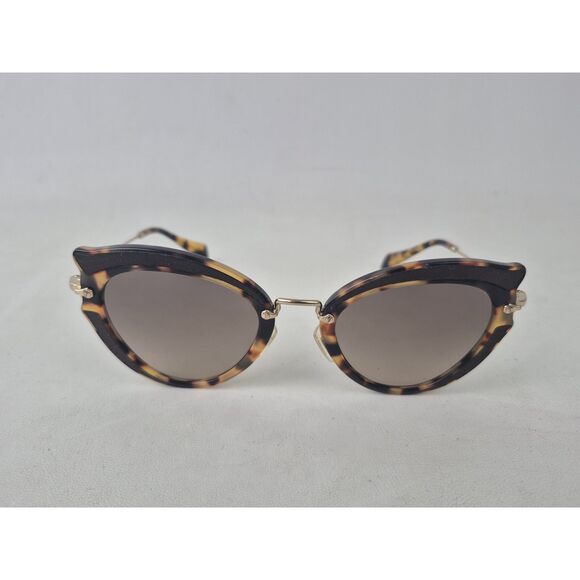 Miu Miu Women\'s Brown Havana SMU 05S VIF-3D0 Cat Eye Sunglasses main image 4